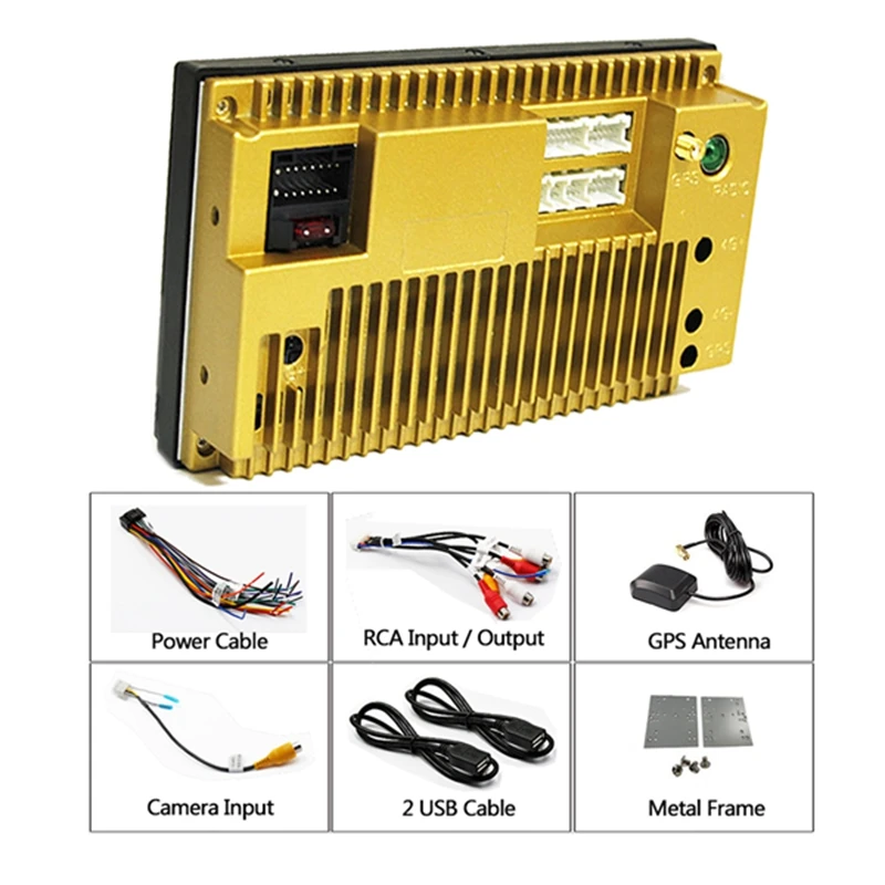 Flash Deal Android 7.1 Car Stereo 2G+32G 7 Inch 1080P Autoradio Quad Core Android Head Unit GPS Navigation Audio Radio 2