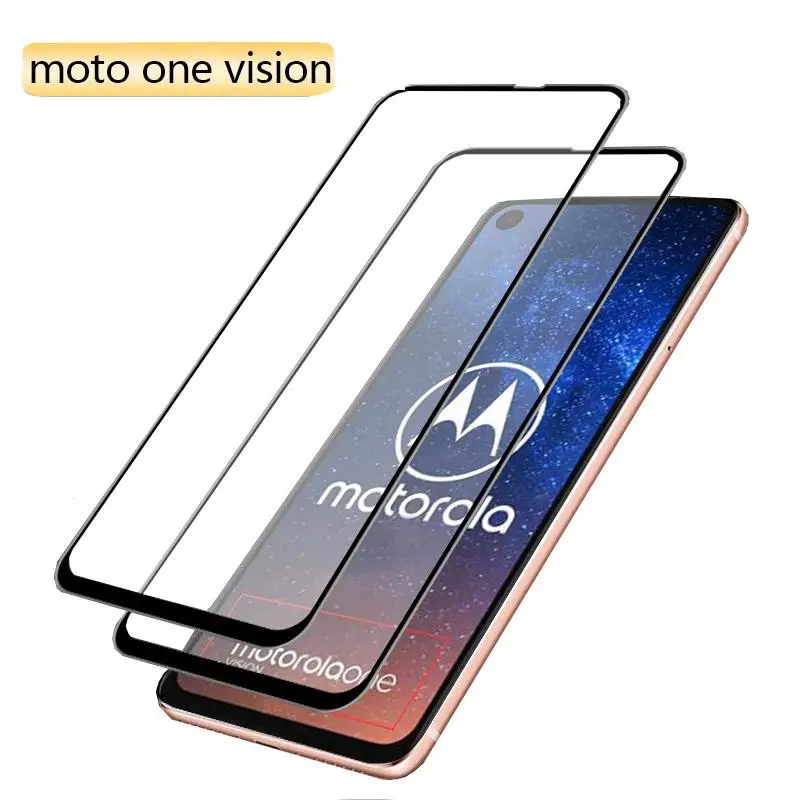 Закаленное стекло для Motorola Moto One ZOOM Vision Action P50 P40 E6 Plus X4 Z2 force Z3 Play защитная пленка
