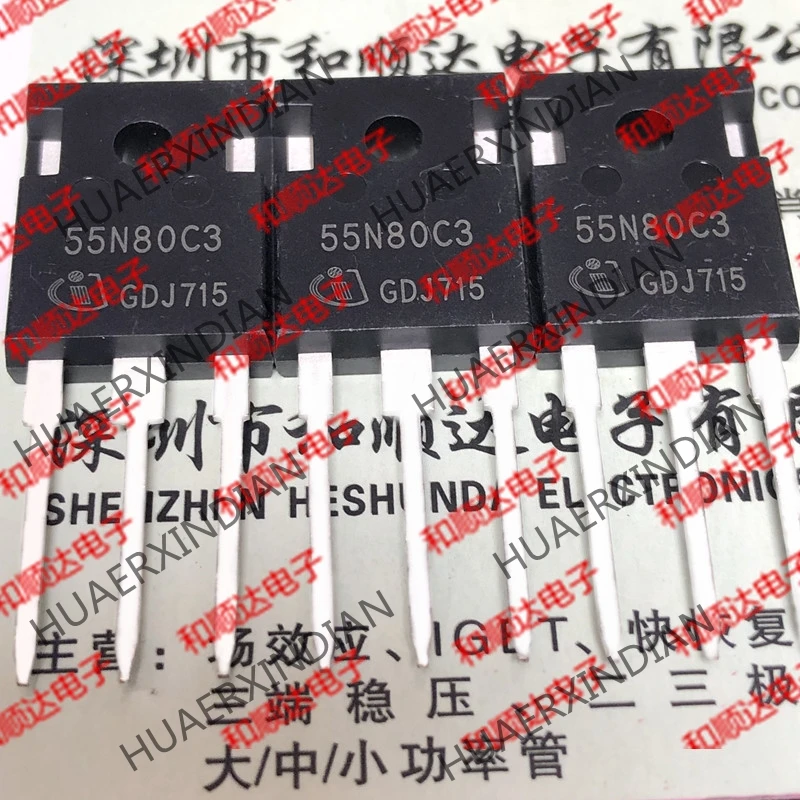 10 шт./лот и 55N80C3 SPW55N80C3-247 850V 150A