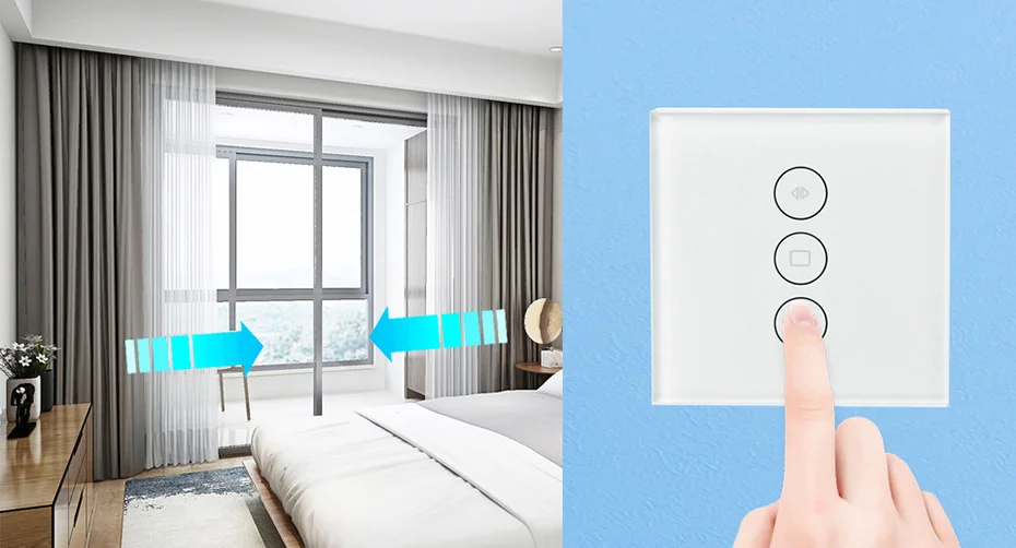 smart life tuya smart curtain switch