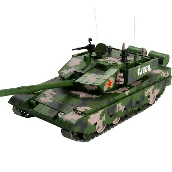 

1/35 Main Battle Tank ZTZ-99 Metal Armored Car Panzer Vehicle Static Kit Model