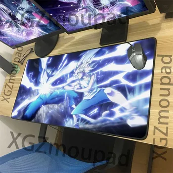 

XGZ Anime Mouse Pad Hunter Lightning Killer Killua Zoldyck Customized Large Computer Desk Pad Black Lock Edge Mouse Pad Speed Ru
