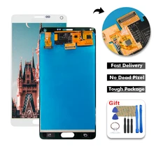 Super amoled lcd para samsung galaxy note 4 note4 n910v n910a n910f n910h n910 display lcd digitador assembléia da tela do painel de toque