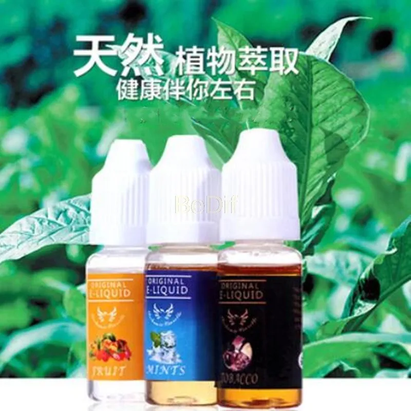 

1pcs 10 ML many flavored Disposable original e - liquid oil Natural plant glycerin extract essential oil