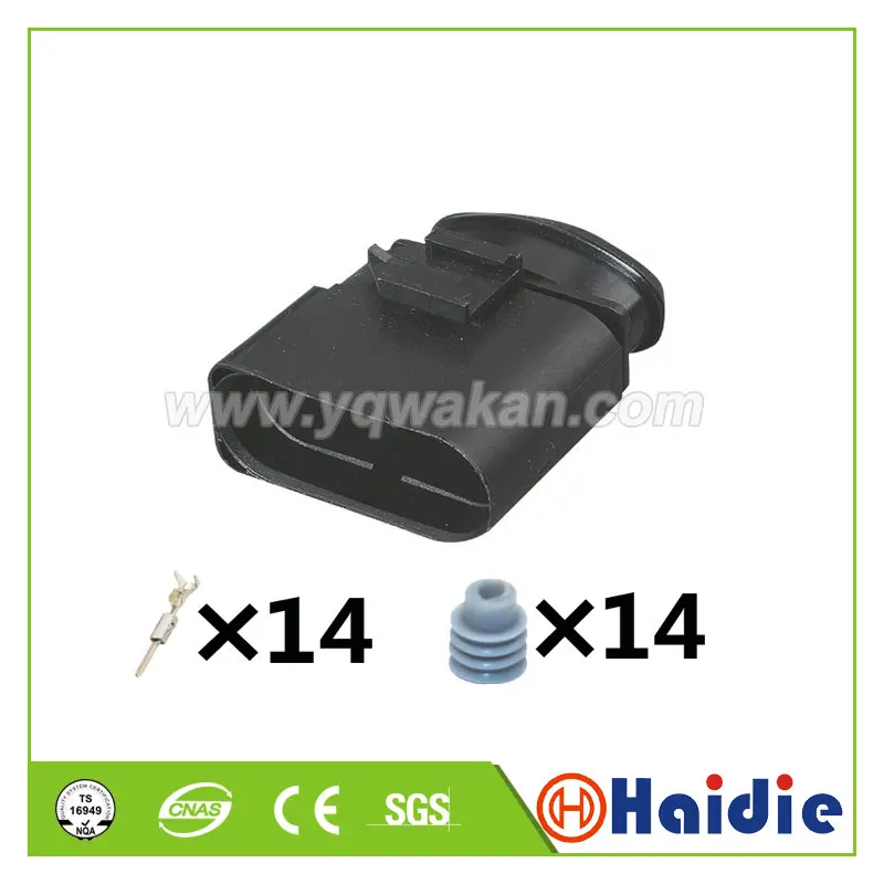 Ксеноновые фары VW 14 контактов 1 5 мм гнездо лампы 09G фоторазъем 6X0973817 6X0 973 817