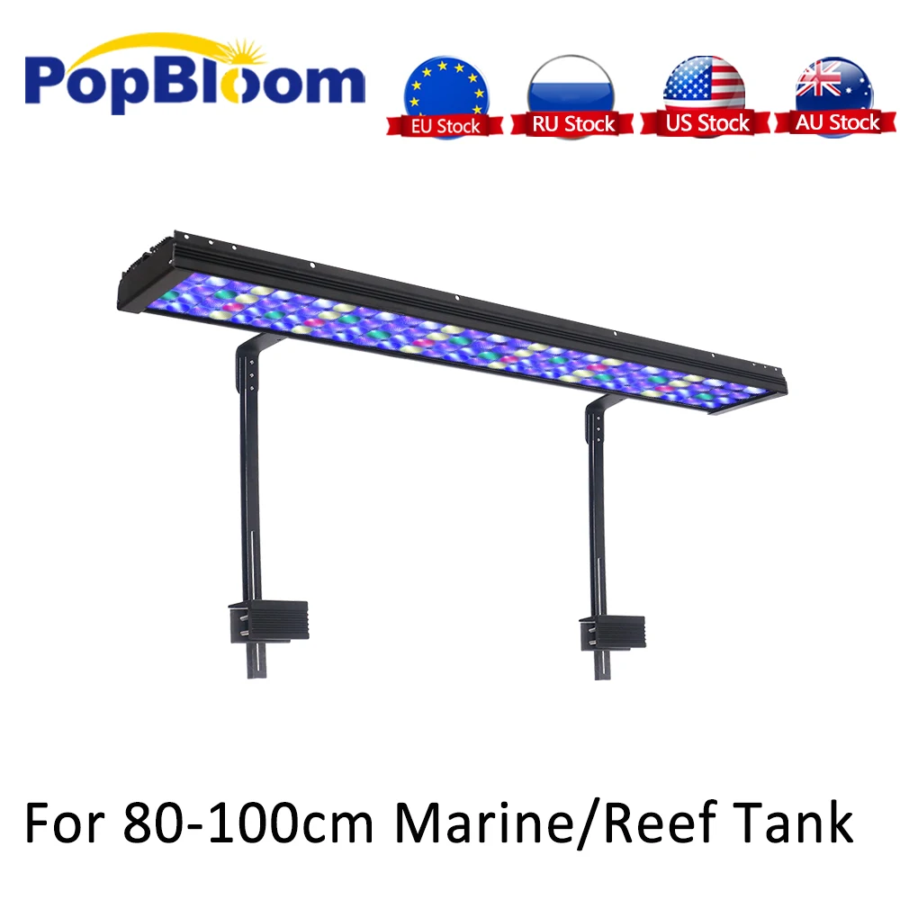 Programmable aquarium led lighting reef lamp led aquarium uv led for