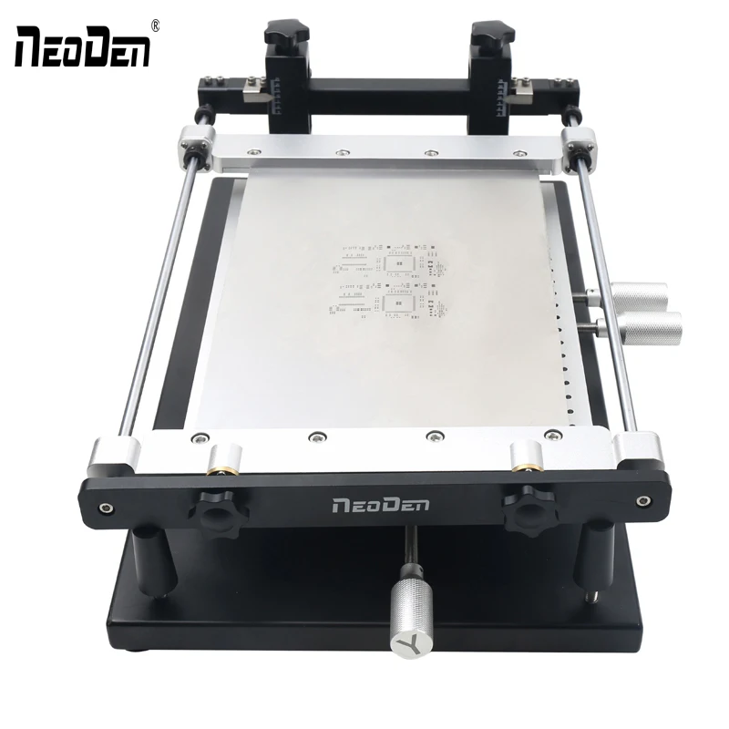 

Easy operate NeoDen new solder printer FP2636 support frameless stencil sheet