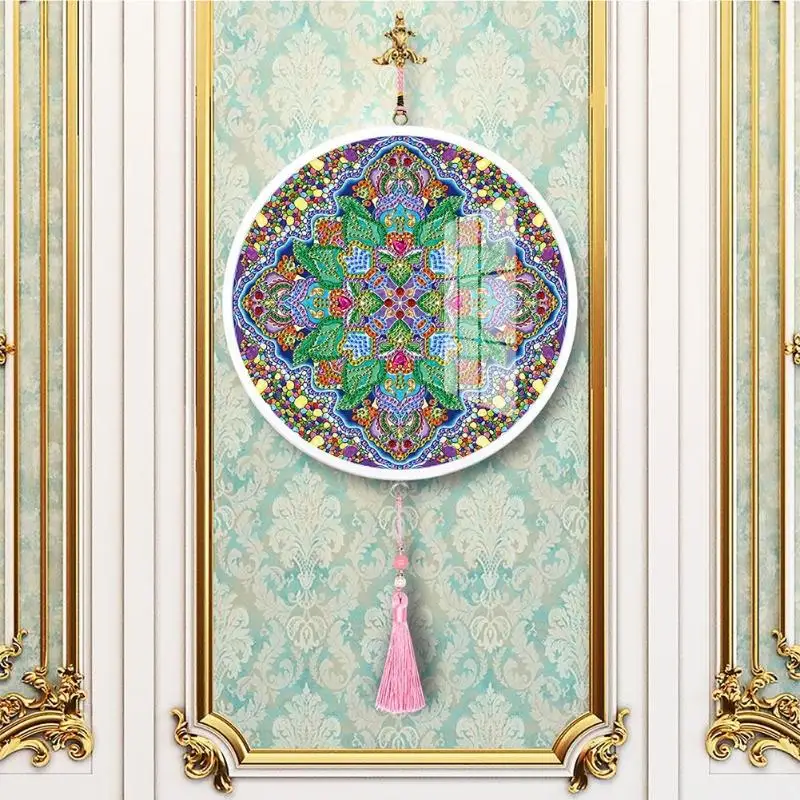 5D DIY алмазная живопись бабочка Специальная форма алмазная вышивка подвесное украшение стены DIY Стразы живопись - Цвет: C