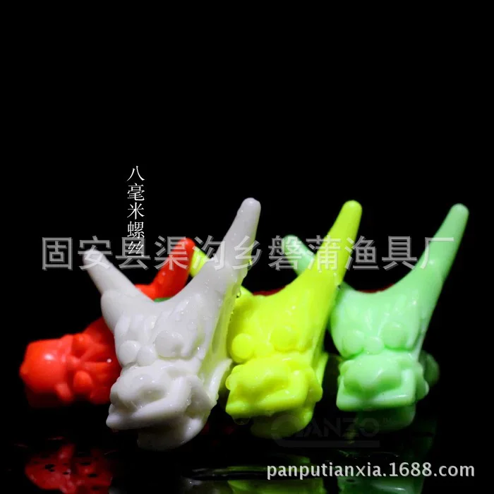 

8mm Copper Head Front Fork Head Towbar Rack Claw with Roller Leading Holder Angling Fishing Gear Supplies Accessories