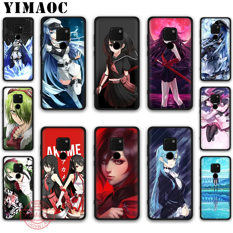 YIMAOC Akame Ga Kill Anime Soft Silicone Case for Huawei Mate 10 20 30 Lite Pro Nova 2i 3i 3 4 5i 2 | Мобильные телефоны и