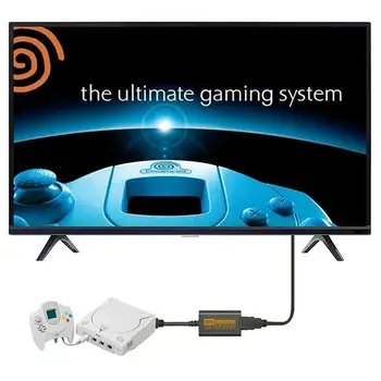 

HDMI Adapter Support Sega Dreamcast Consoles s HDMI For All Converter Cable HDMI Supports Cable Audio Cable Video Dreamcast G9M8