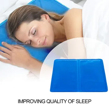 

2Pcs/set Cooling Gel Pillows Home Concise Eco-friendly Summer Cold Gel Pillows Practical Comfortable Improve Quality of Sleeping