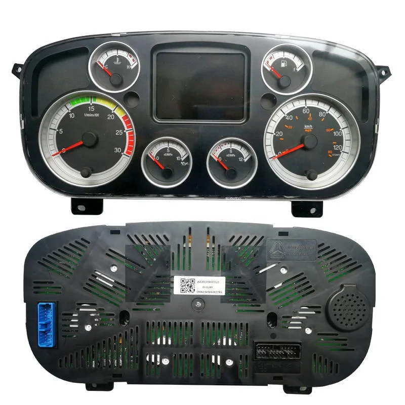 

Combination instrument WG9918580011 for Sinotruk Howo A7 T7H Haohan cab instrument panel odometer water temperature meter