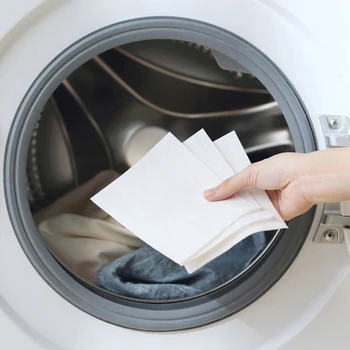 

Washing Machine Color Absorption Sheet Anti Dyed Cloth Laundry Papers Color Catcher Grabber Cloth Laundry Sheets Washing Tools
