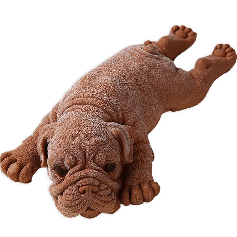 1pcs Cute Dog Silicone Mold Mousse Cake 3D Shar Pei Mould Fondant Decorating Tool Ice Cream Chocolate Moulds Baking Tools