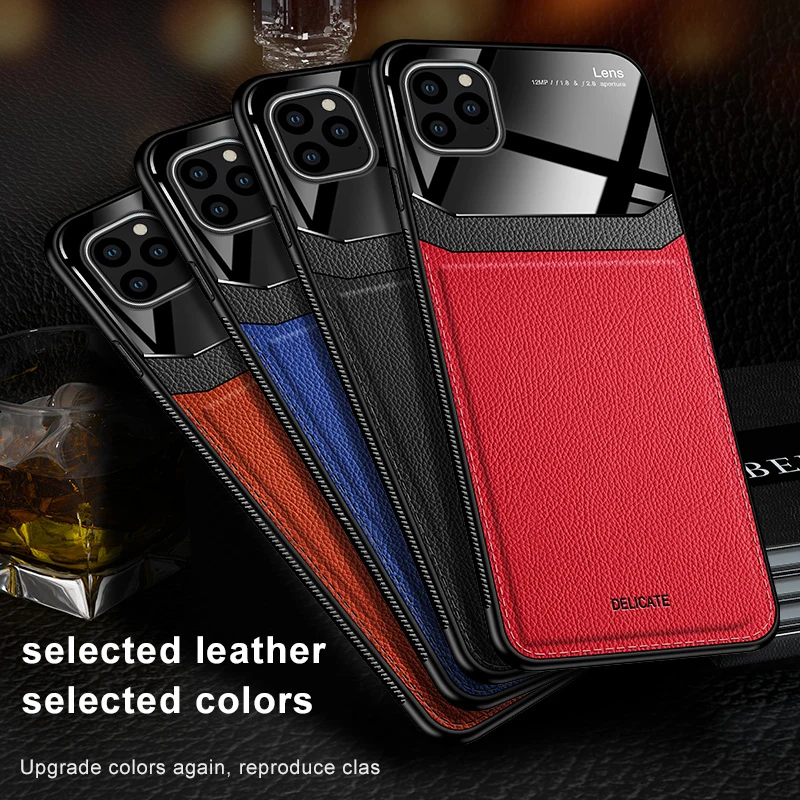 

SGP Hybrid Phone-Case Protection Leather Pattern Back-Cover For iPhone 11 /11Pro /11Pro Max 5.8inch 6.1inch 6.8inch New