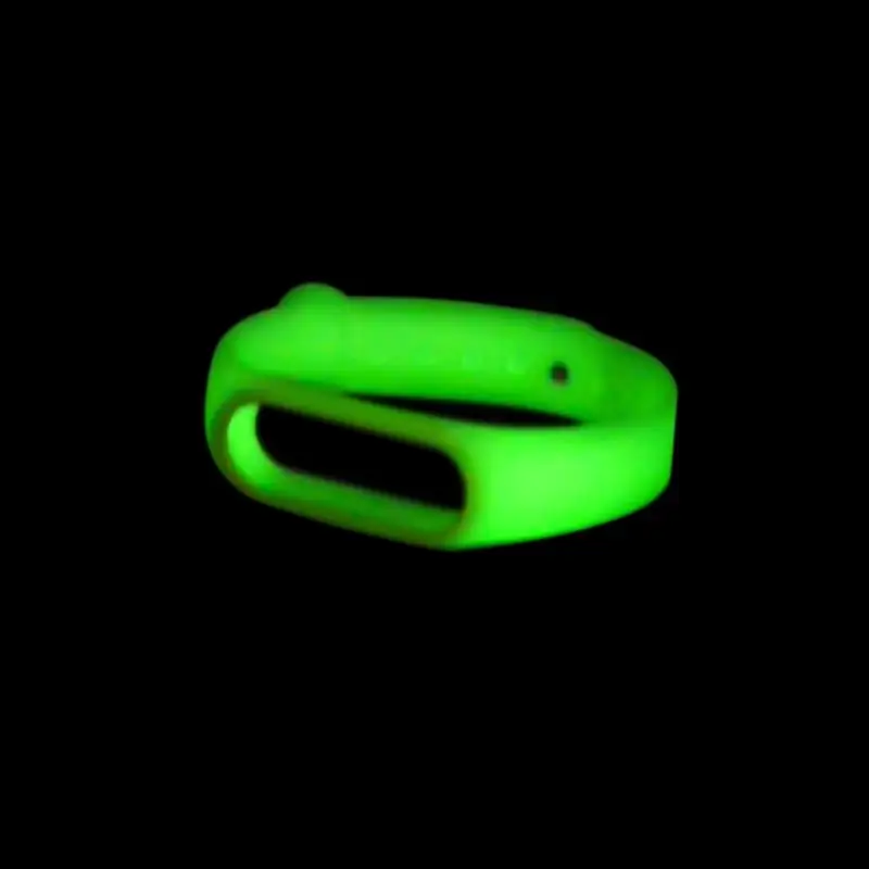 Luminous Silicone Soft Wristband Strap for Mi Band 5 Universal Silicone Luminous Belt Replacement for Xiaomi Mi Band 5 Strap New