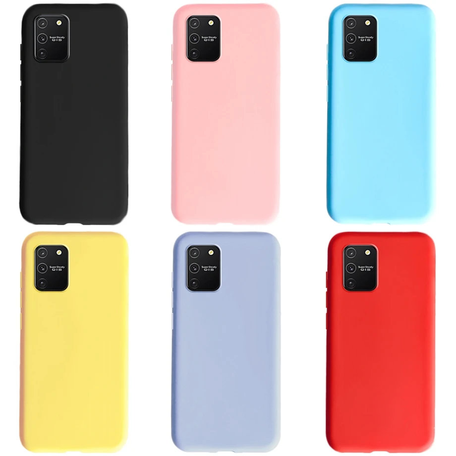 Чехол для Samsung Galaxy S10 Lite S 10 S10Lite телефонные чехлы простой однотонный Матовый