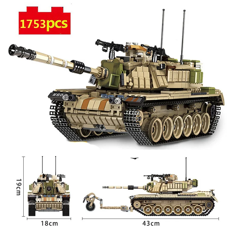 Военная серия Вторая мировая война американская бронированная сила M60 главный