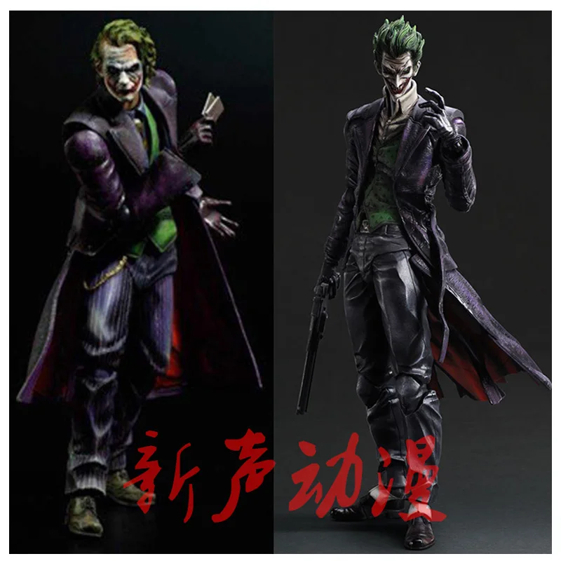 

New Voice Anime DC Universe Joker A/Second Generation PA Change Clown Garage Kit Model Doll Decoration