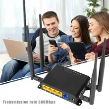 X10 4G 300 Мбит/с Wi-Fi маршрутизатор 2,4 ГГц Беспроводной усилитель сети предназначен для использования вне помещений Применение высокую устойчивость ключ Поддержка VPN