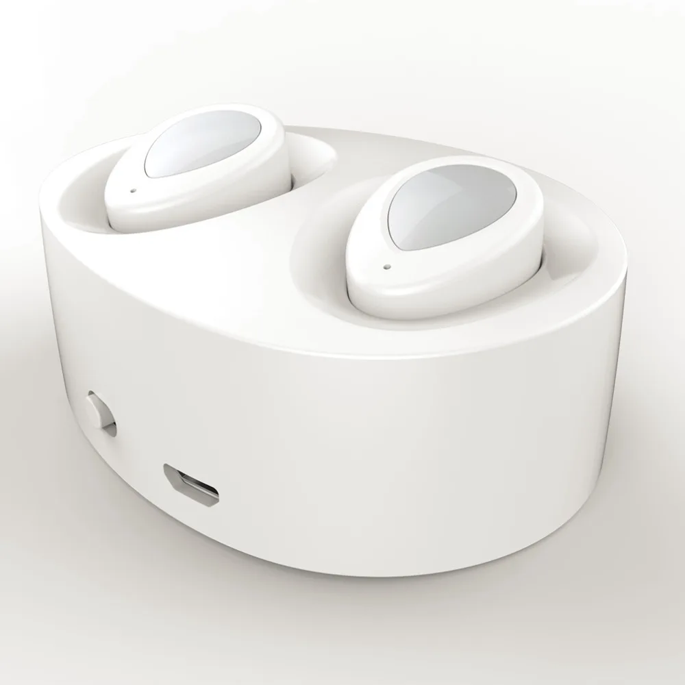 Супер маленький размер беспроводной Bluetooth V4.1 стерео наушники удобные наушники с зарядной базой для Iphone 7