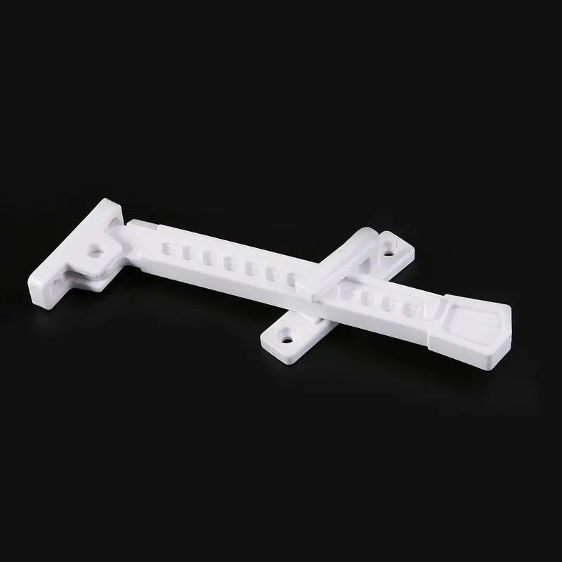ABS Window Brace Screws Window Sash Lock Child Safety Stay Catch L29K