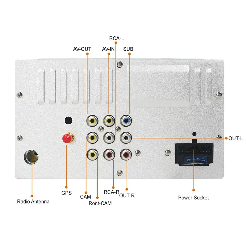 Clearance Bosion Car Multimedia  Car DVD Player Double 2 din Universal Car Radio GPS Navigation In dash Car Stereo video Free Map Camera 4