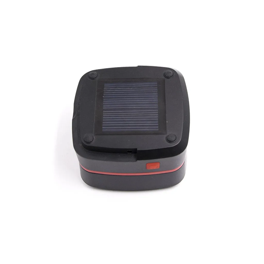 Portable Outdoor Solar Power Hanging Folding Camping Tent LED Light Lamp Lamp Rechargeable Flashlight Torch Camping Hiking 9.6