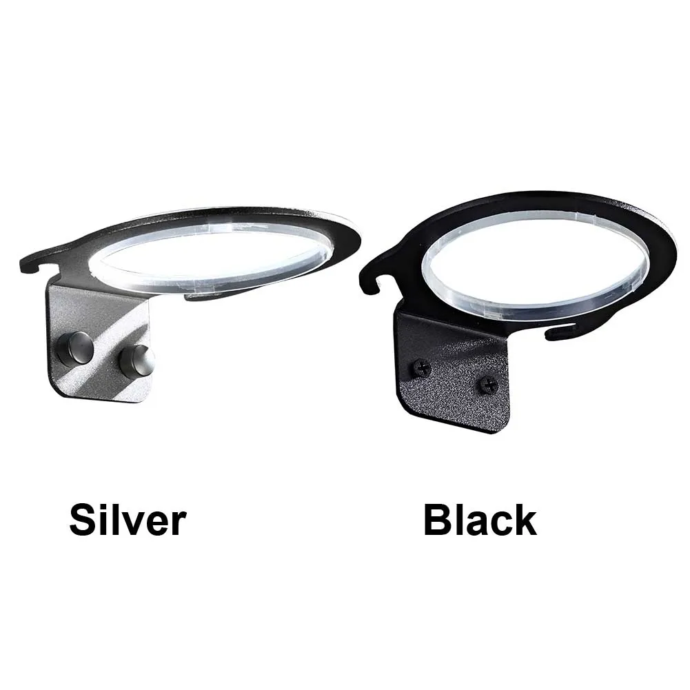 Hair Dryer Holder Rack Durable Bedroom Bathroom Bolt Insert Salon Aluminium Alloy Non Slip Wall Mounted Fixed Support Organizer