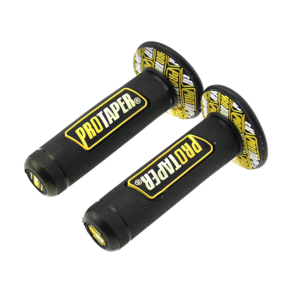 Руль MX Grip гелевая Тормозная ручка Резина для 7/" мотоцикл для KTM CRF EXC YZF мотоцикл крест Грязь велосипед ямы - Цвет: Yellow