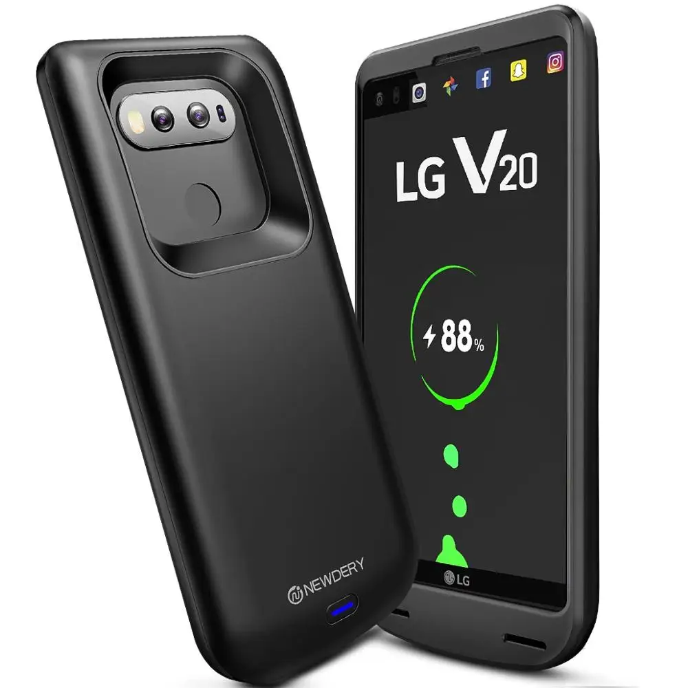 Чехол с зарядным устройством NEWDERY для телефона LG V20 роскошный чехол аккумулятором