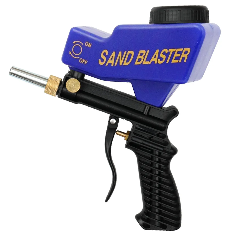 

Cross Border for Portable Gravity Sand-blasting Gun Pneumatic Sandblasting Set Rust-proof Sandblasting Maker Small Sand Blaster
