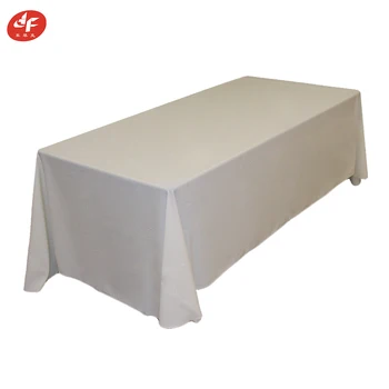 

4ft 6ft 8ft Pure Color Loose Tension Fabric Table Covers Cloth For Home Decor Or Outdoor Promotion Counter