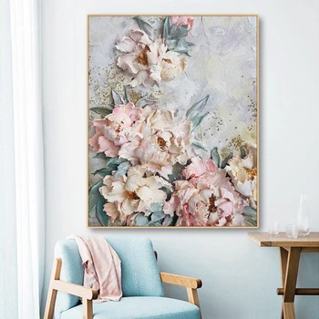 

Scandinavian Flowers Canvas Painting Wall Art Picture Posters and Prints Home Decor For Bedroom Living Room Decoration No Frame