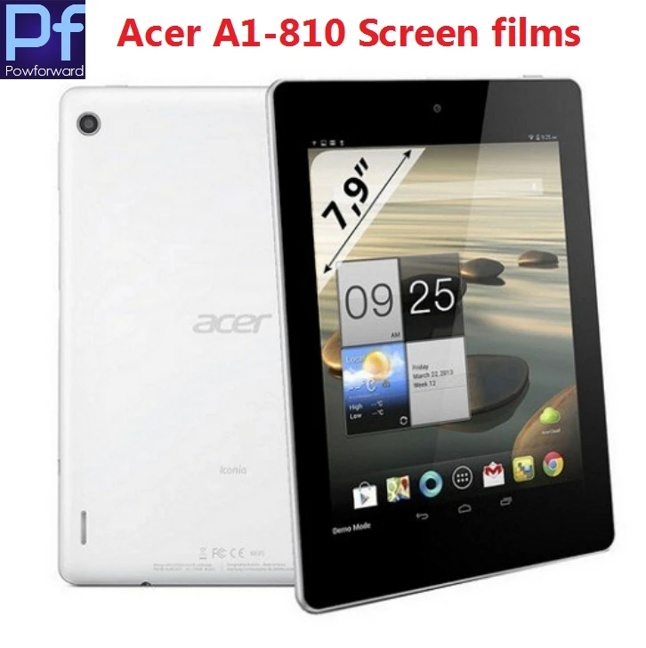 

2pcs/lot Ultra Clear/Matte For Acer Iconia Tab A1-810 A1 810 High HD glossy Screen Protector Screen protective Film Cover
