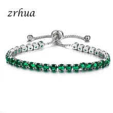 Новые модные браслеты для женщин, розовое золото, цвет и 925 пробы, серебро, циркон, очаровательный браслет и браслеты, ювелирные изделия, рождественские подарки