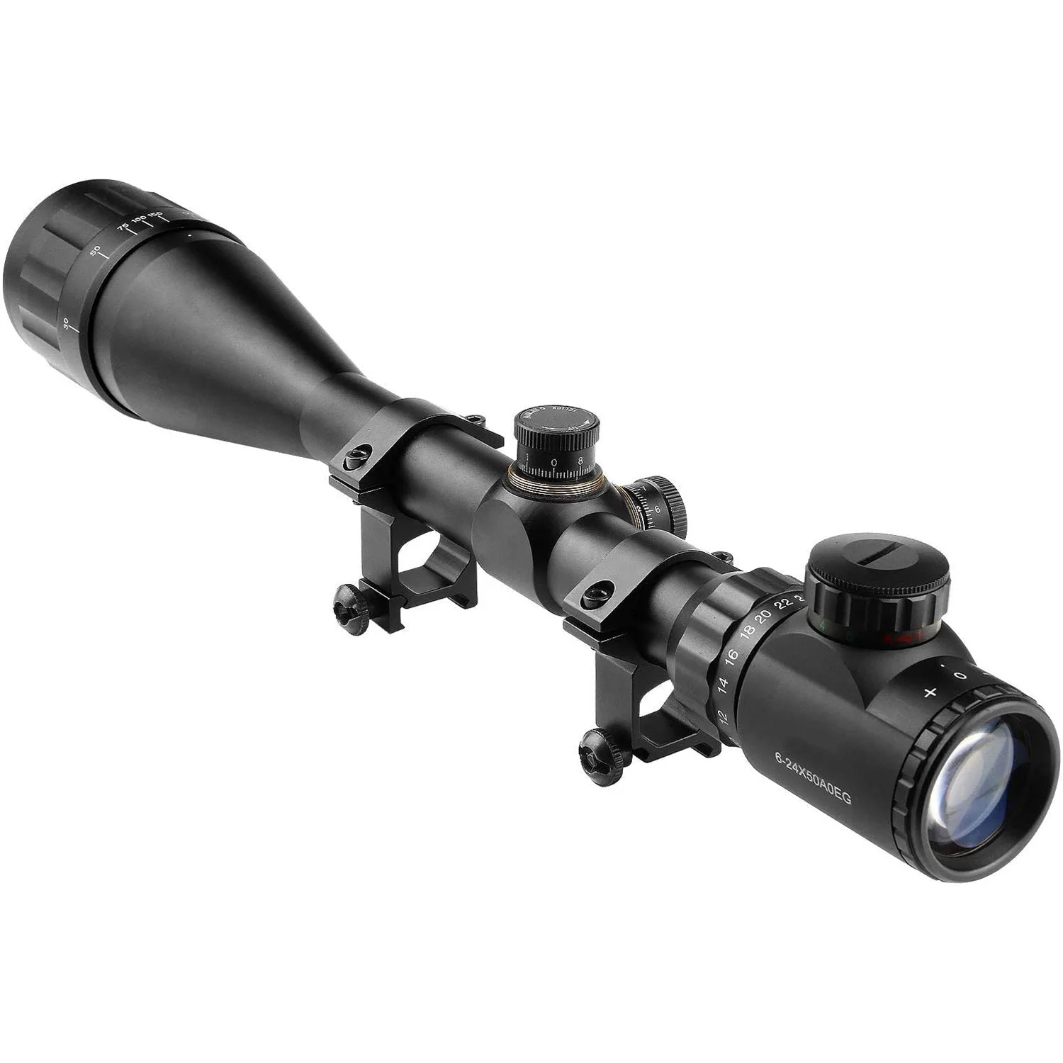 PROD 1005002033085466 Luneta 6X24X50 AOE Hunting Airsoft Air Rifle Gun
Scope Red and Green Illuminated with Free Mount Sniper Mira Telescopica
Visor