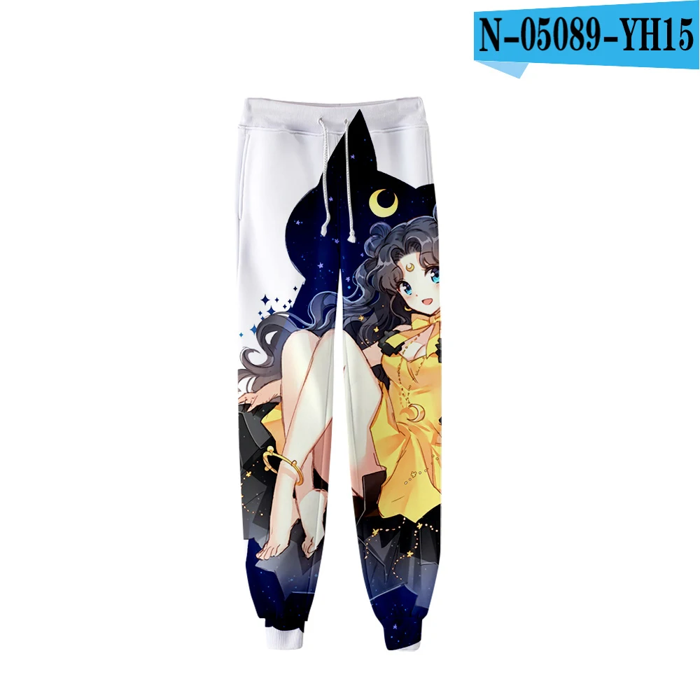 3D pants Новинка, повседневные брюки с 3D рисунком Сейлор Мун удобные осенне-зимние штаны для мужчин и женщин модные спортивные штаны для мальчиков и девочек - Цвет: 3D pants