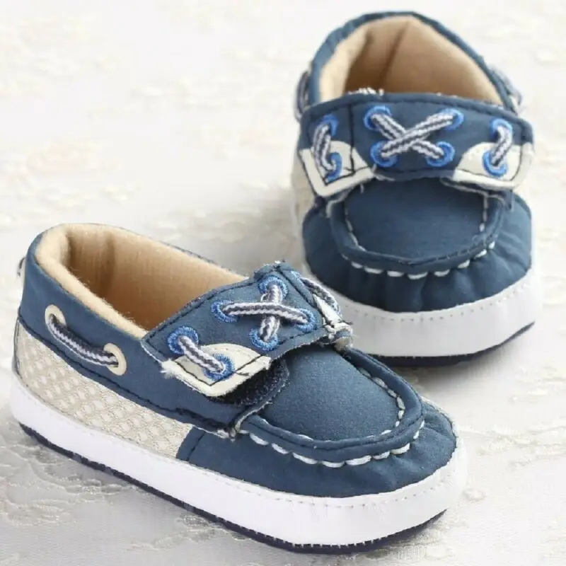 Мягкие детские туфли для маленьких мальчиков; обувь на подошве; Повседневная парусиновая обувь для малышей
