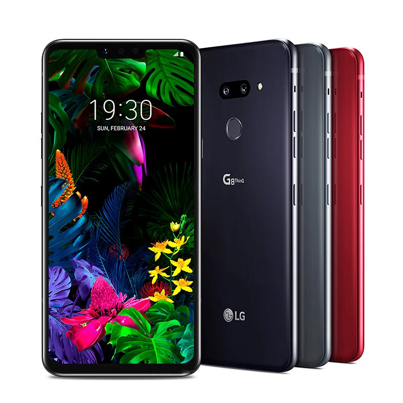 Venta caliente LG-teléfono móvil G8 ThinQ Original renovado, 6G + 128GB, Qualcomm 855, pantalla completa de 6,1 pulgadas, carga rápida (sin pulido) bWwnMGZLyR9