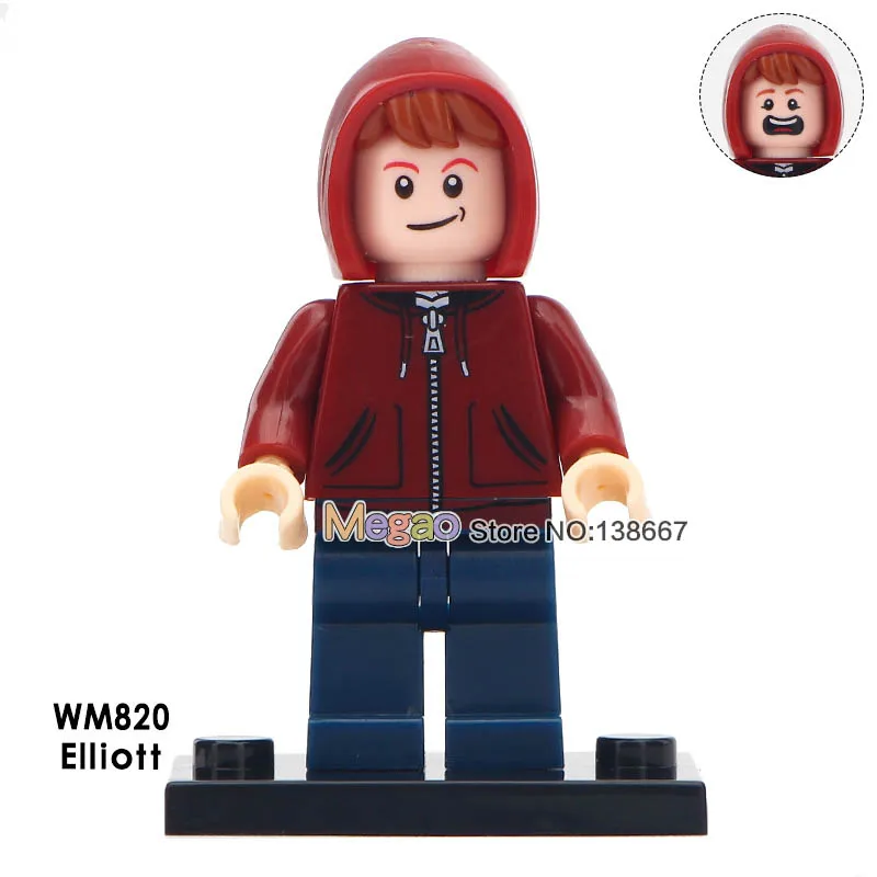 50 шт. строительные блоки принцесса Ариэль Микки Минни Маус Дональд Дак Щелкунчик Стич аниме фильм детские игрушки - Цвет: Золотой