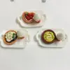 1/6 Scale Mini Pretend Food Toys Miniature Dollhouse Bread Cupcake Toast Bakery Shop for Blyth Barbies BJD Doll House Kitchen 5
