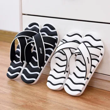 

Large Size Men's Home Sandals Non-Slip Bathroom Couple Slipper Massage Outdoor Casual Beach Fashion Slippers Male