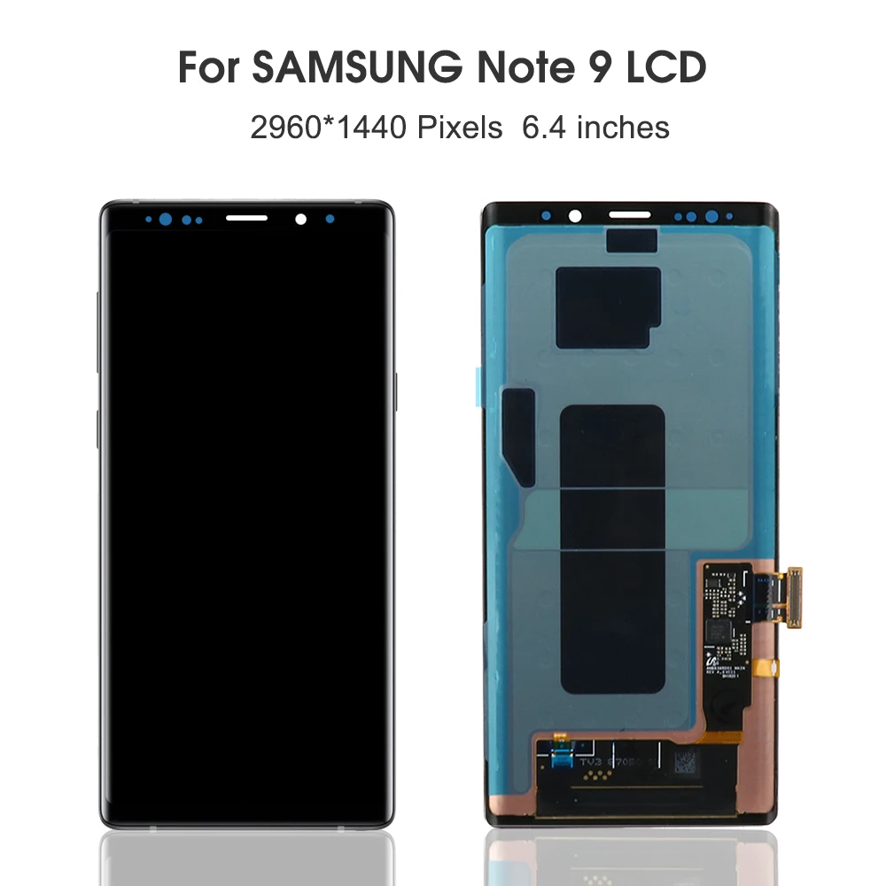 ORIGINAL SUPER AMOLED 6 4 LCD For SAMSUNG GALAXY Note 9 Note9 N960F Display Touch Screen 5