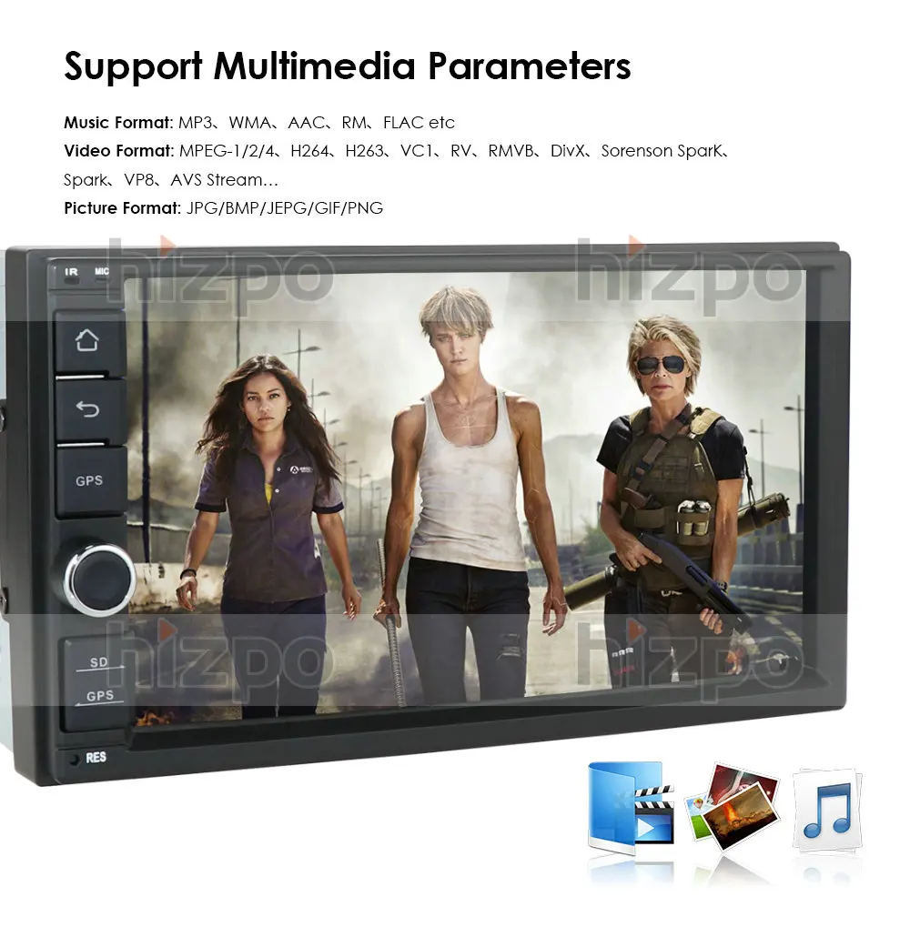 4 ГБ ОЗУ 64 Гб ПЗУ Android 10,0 Универсальный Автомобильный без DVD 2DIN 7 ''радио Автомобильный gps радио NXP6686 мультимедийный Авторадио TDA7851 Automotivo