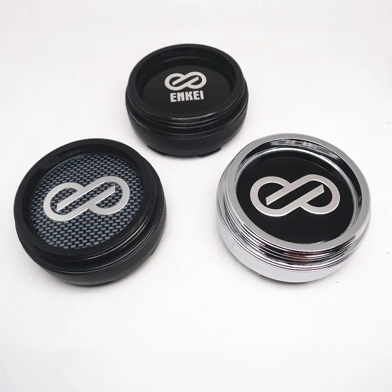 4pcs Enkei Wheel Center Caps Hub 60mm Car Rims Replace Dust-proof Alloy Cover Hubcaps Auto Styling Accessories