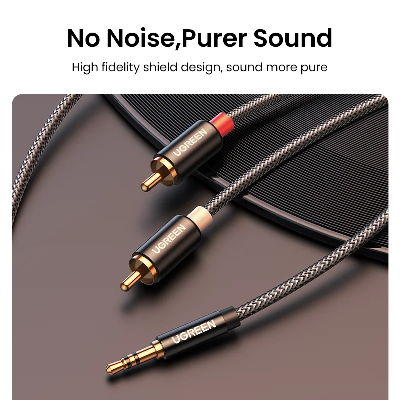 Digital Audio Splitter, Male Male Audio Cable