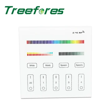 

RGB+CCT LED Strip Lighting Controller RGBW Touch Panel Smart Switch Fixture CE