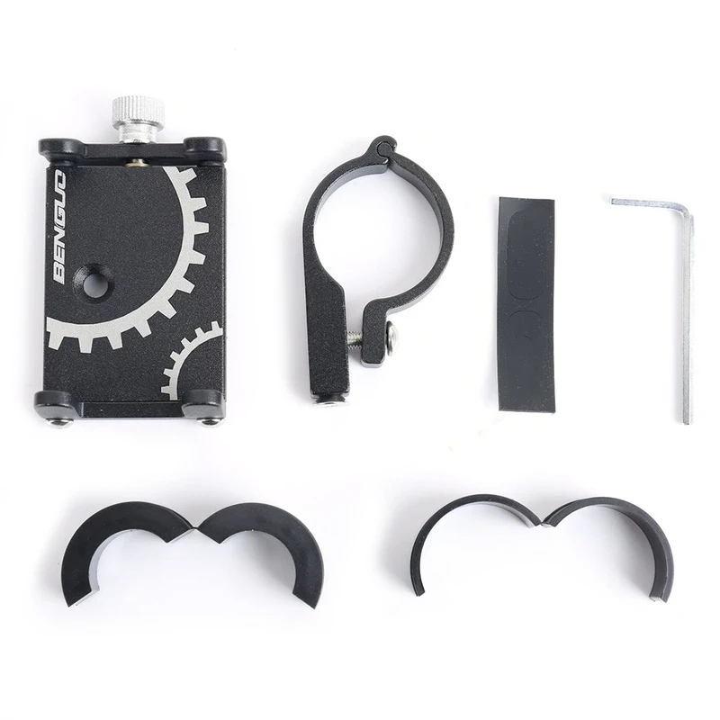 Aluminum Bicycle Phone Holder MTB Mountain Road Bike Motorcycle For 3.5-6.5 Inch Mobile Support GPS Cycling Bracket